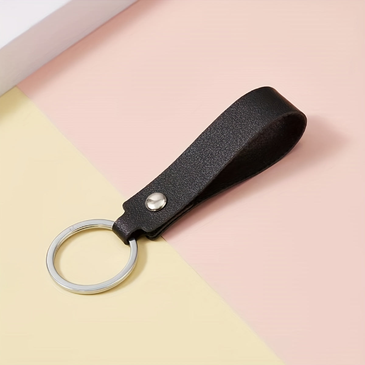 Leather Lanyard Keychain Keyring Bag Accessories Car Keychain Accessories
