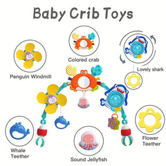 Adjustable Baby Hanging Toy for Crib Stroller Car Seat