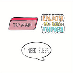 Stay Classy Enamel Pins You're Enough You Deserve Brooches Lapel Badges Slogan