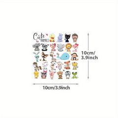 Animal Patches Set Iron On Heat Transfer Fabric Embroidery Applique