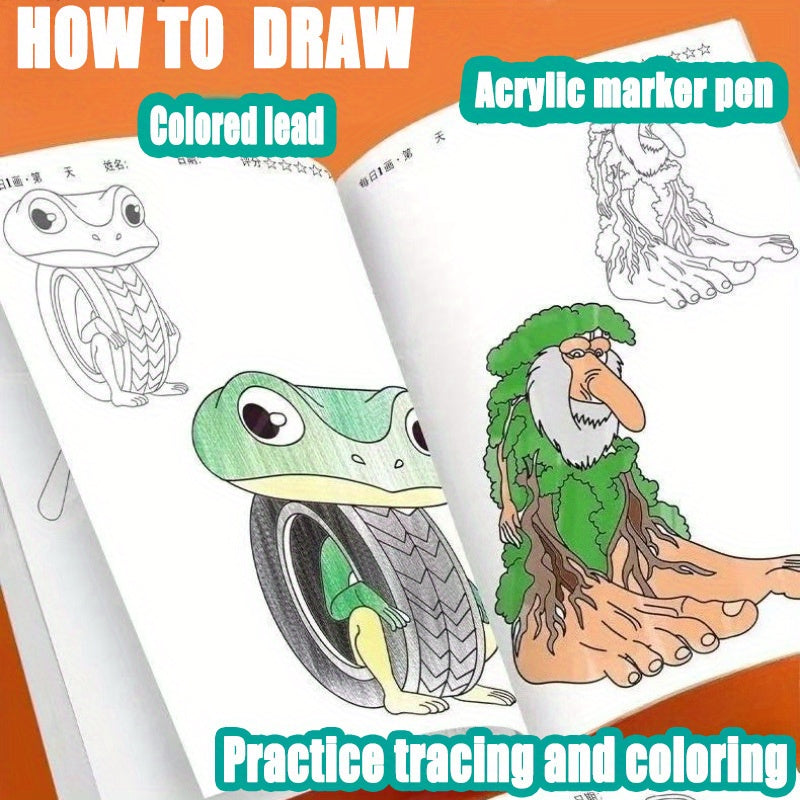 Italian Brainrot Animals Drawing Book - Sahur Game Themes