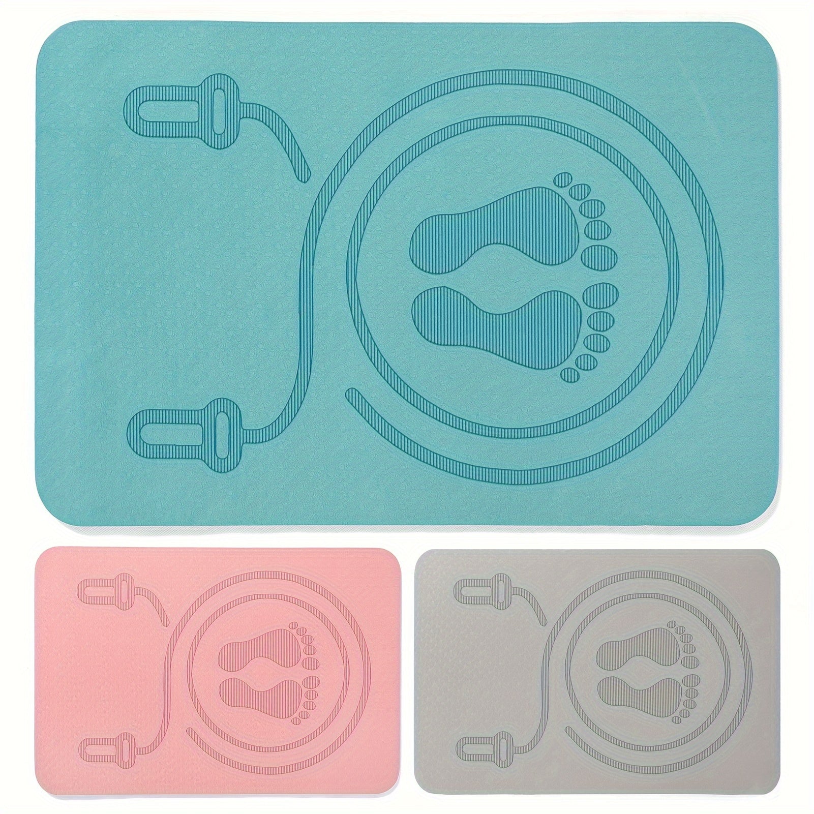 45x63cm Waterproof Exercise Mat Anti-slip Mute Jump Rope Mat