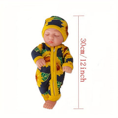 12in Reborn Doll Soft Toy w/ Clothes