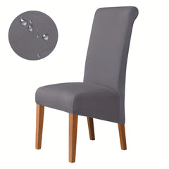 Waterproof Milk Fiber Fabric Dining Chair Cover - Protect Your Furniture