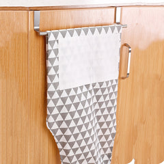 Single Pole Towel Rack Cabinet Door Back Cloth Hanging Rack Bathroom Towel Rack