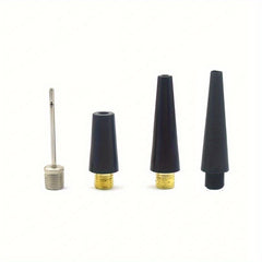 4 piece Ball Pump Needle Set Inflator Kit Nozzle Adapter