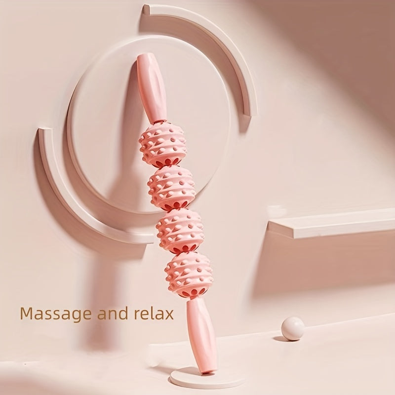 Massage Stick for Muscle Pain Relief - Ideal for Yoga, Fitness & Running