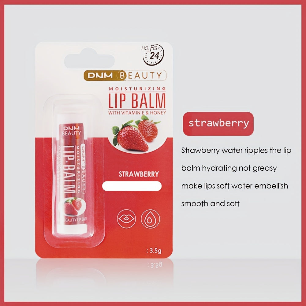 Hydrating Lip Primer & Fruit Lip Balm - Multiple Colors