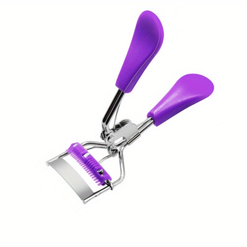 Wide Angle Eyelash Curler with Comb Travel Portable Curling Tool