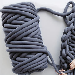 Chunky Yarn Core Filled Cotton Tube Wool Alternative DIY Bulky Arm Knitting