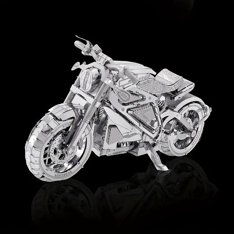 3D Metal Puzzle DIY Motorcycle Model