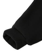 Men's Fleece Zip Up Hooded Jacket for Autumn Winter