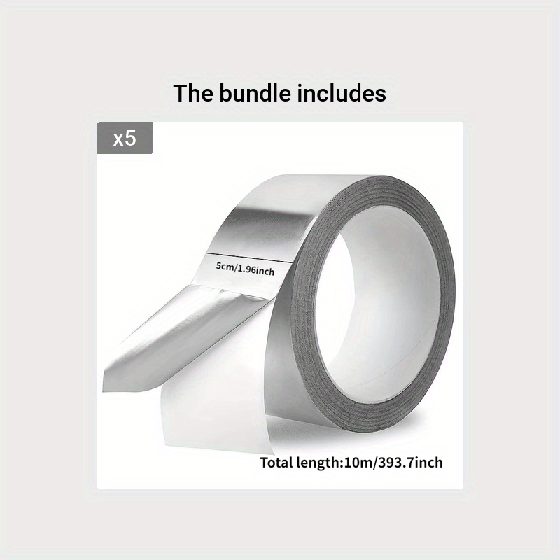 Waterproof Fireproof Aluminum Foil Tape Ventilation Duct Repair