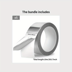 Waterproof Fireproof Aluminum Foil Tape Ventilation Duct Repair