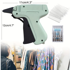 Tagging Gun Kit Clothing 5 Needles 1000 Barbs Fasteners Standard Attachment Gun