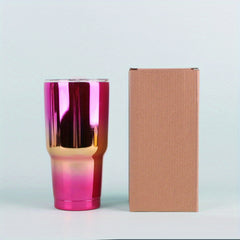 Gradient Tumbler 30oz Stainless Steel Bottle Double Walled Insulated Cup