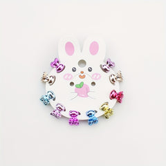 10pc Small Rabbits Hair Clips Claw Clips Hair Accessories For Girls Kids