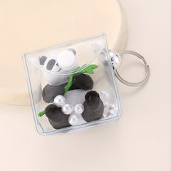 Panda Toy Bag Key Ring Pendant