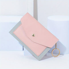 Envelope Bag Pendant Keychains For Women Coin Purse Hanging Keyrings