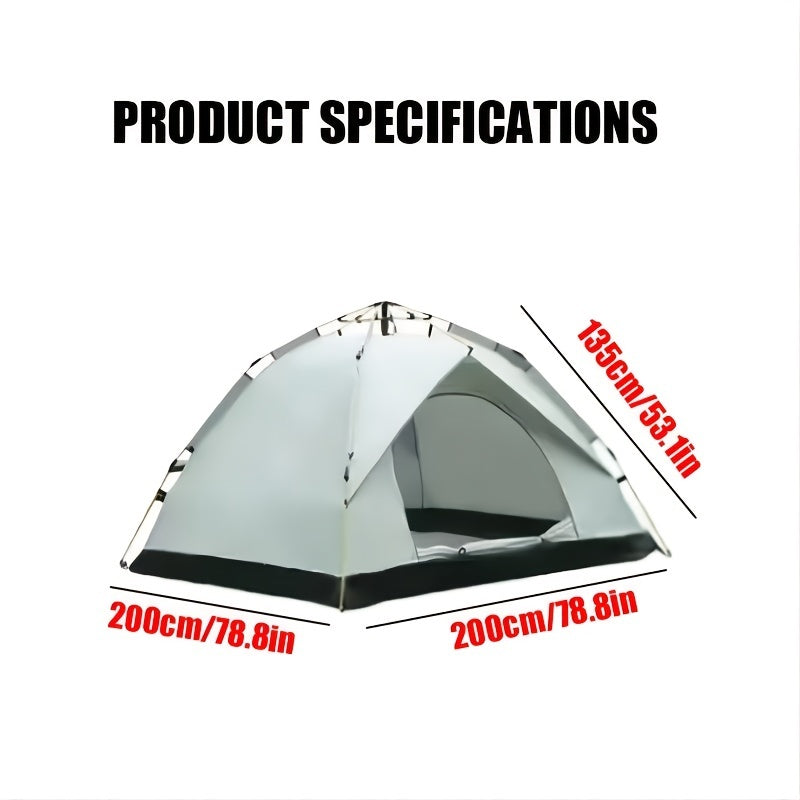 Windproof Sunscreen Waterproof Tent for Outdoor Camping