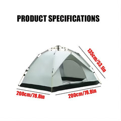 Windproof Sunscreen Waterproof Tent for Outdoor Camping