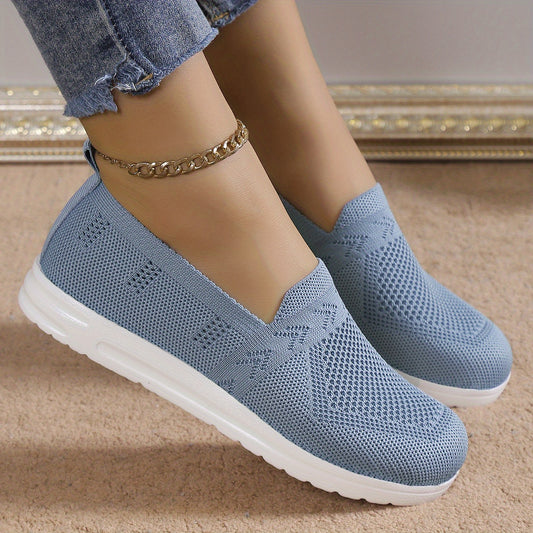 Women's Hollow Out Slip on Sneakers Lightweight & Breathable Shoes