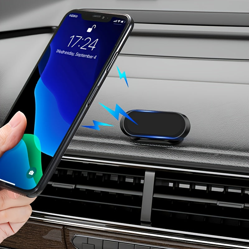 Magnetic Car Phone Holder 360 Degree Metal Magnet GPS Car Mount