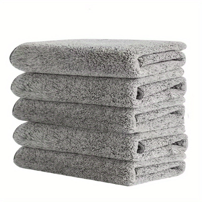 5pcs Absorbent Dishwashing Cloths Removal Cleaning Towels