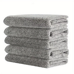 5pcs Absorbent Dishwashing Cloths Removal Cleaning Towels