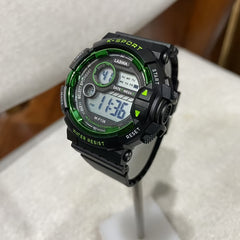Boys' Digital Watch Alarm Luminous Display IPX7 TPU Strap Running Camping