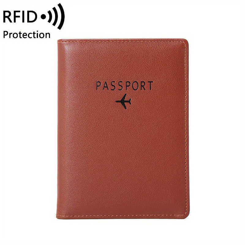 RFID Blocking Waterproof Travel Passport Holder Wallet