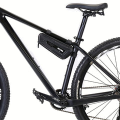 Double Sided Open Bicycle Triangle Bag Hard Shell Mountain Bike Front Beam Bag