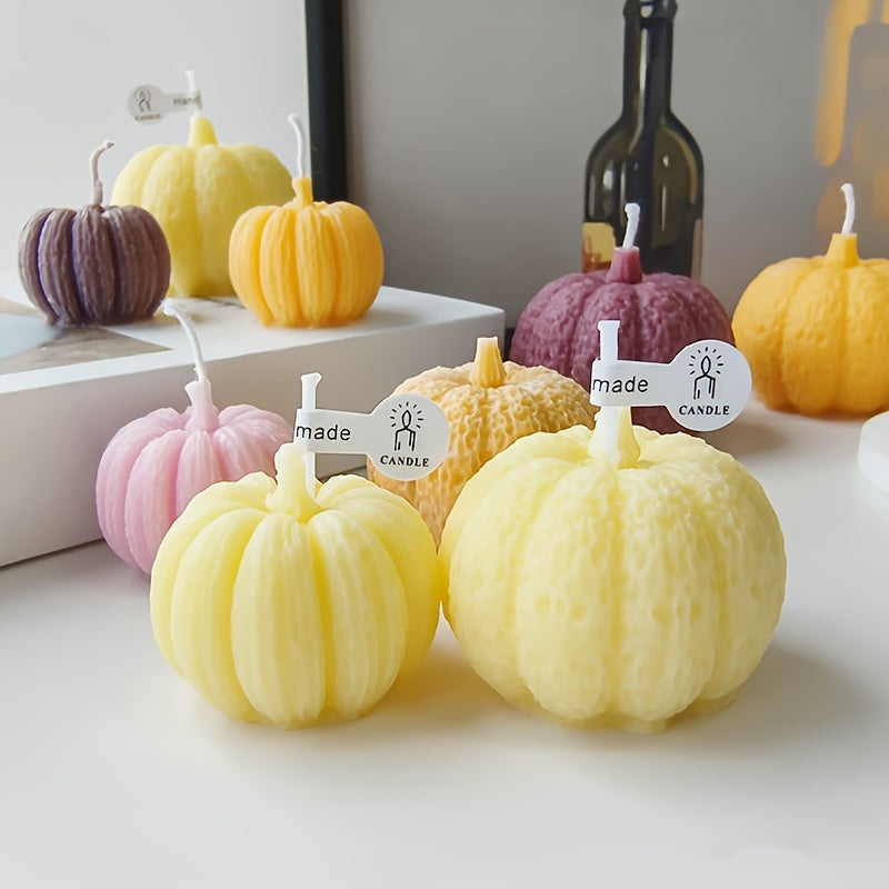 Pumpkin Scented Candle Home Furnishings Shooting Props
