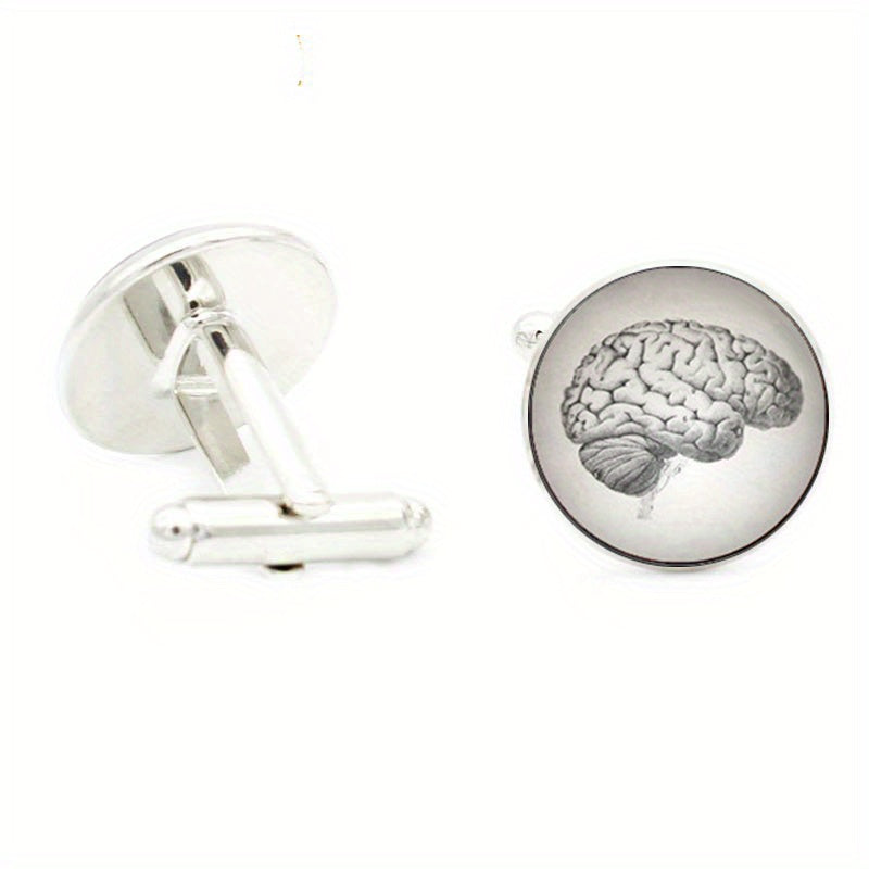 Mental Heart Cufflinks For Men Suit Shirt Cuff Link Jewelry