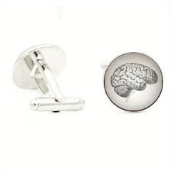 Mental Heart Cufflinks For Men Suit Shirt Cuff Link Jewelry