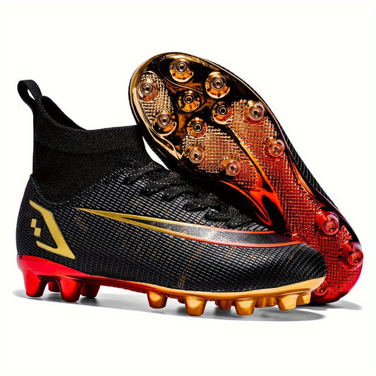 High Top Non Slip AG Football Cleat for Boys