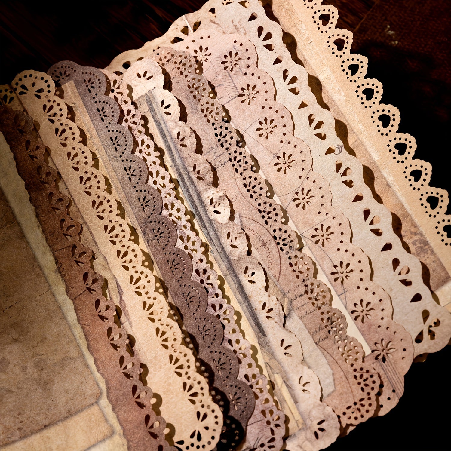 10pcs Vintage Scrapbook Paper Mix Special Papers For Scrapbooking