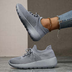 Mesh Breathable Running Shoes Lightweight Wear Resistance Non Slip Casual