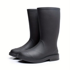 Women's Waterproof Non-slip Rain Boots Lightweight Rubber Shoes