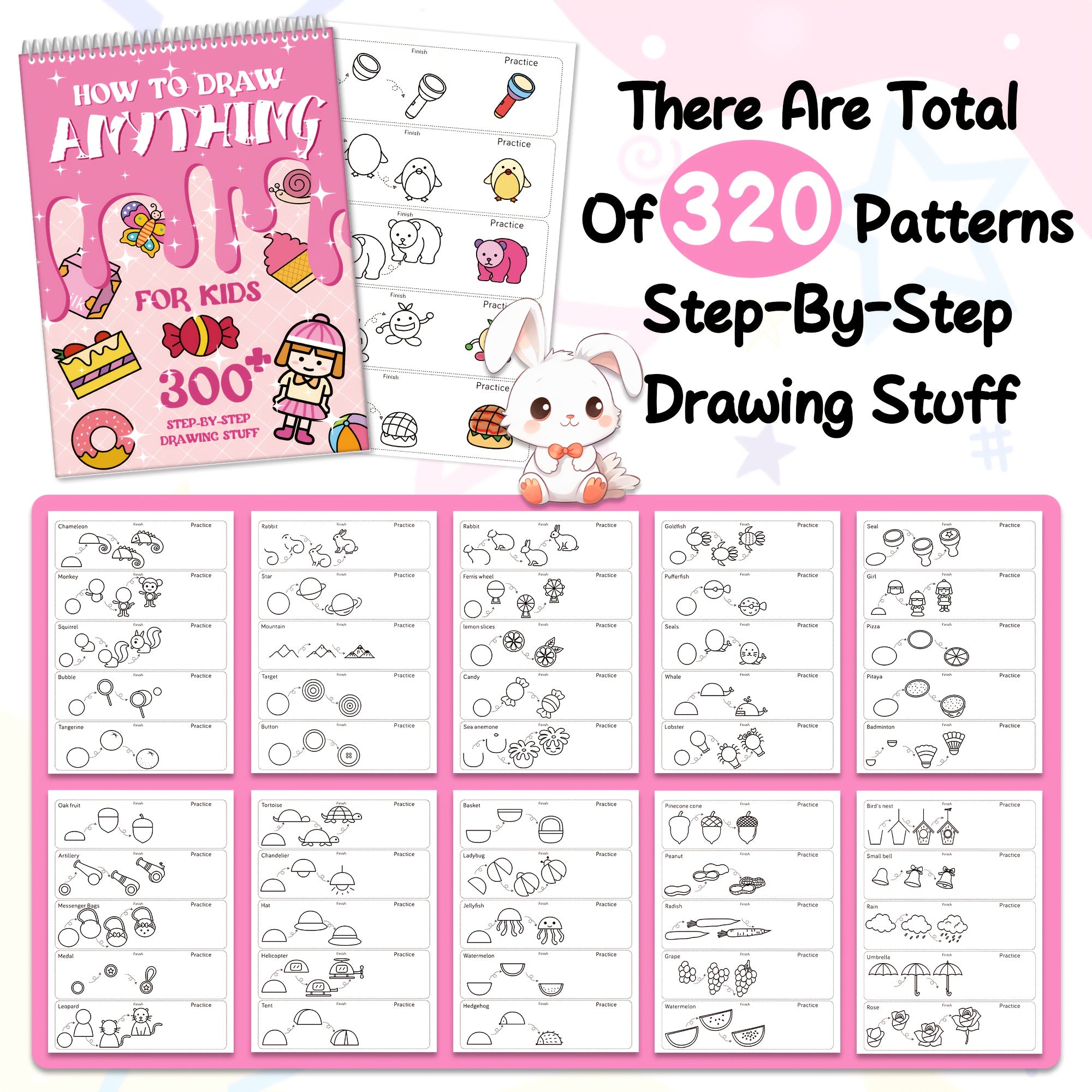 Drawing Books for Kids: Step By Step Art Activities