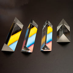 Crystal Triple Triangular Prism Gift Box