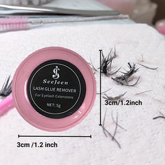 Jeen Eyelash Glue Remover Cream 5g Strawberry Flavor