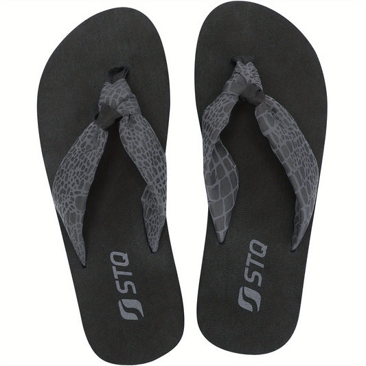 Women's Herringbone Arch Support Flip Flops