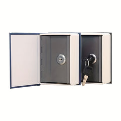 Mini Book Shape Piggy Bank With Lock Safe Coin Banknote