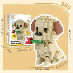 Animal Series Dog Education Assembly Blocks for Young People