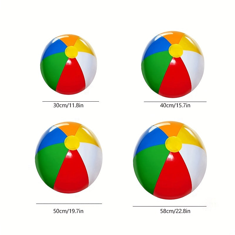 Colorful Inflatable Beach Ball Water Play Ball