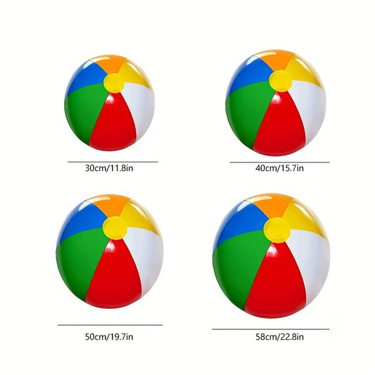 Colorful Inflatable Beach Ball Water Play Ball