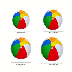Colorful Inflatable Beach Ball Water Play Ball