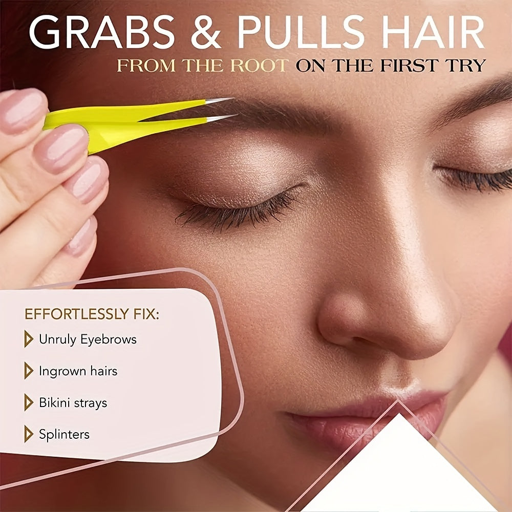 Precision Pointed Tweezers for Ingrown Hair Removal