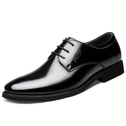 Men's Lace Up Derby Shoes Business Formal Wedding Events